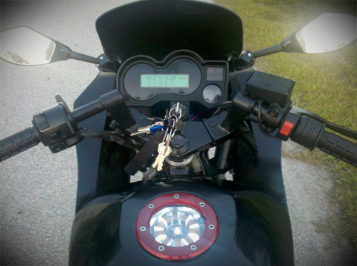Electric Motorcycle Arc Reactor